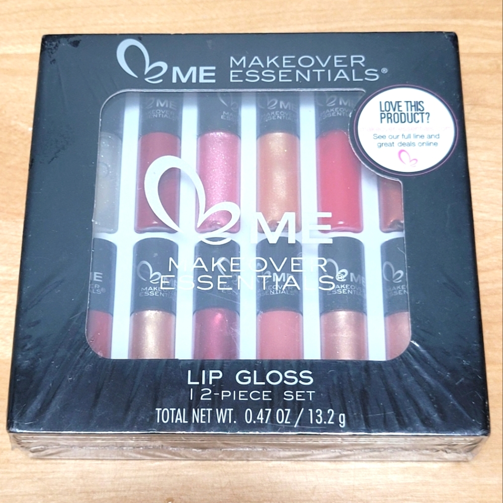 ME MAKEOVER ESSENTIALS | 12 Piece Lip Gloss Set